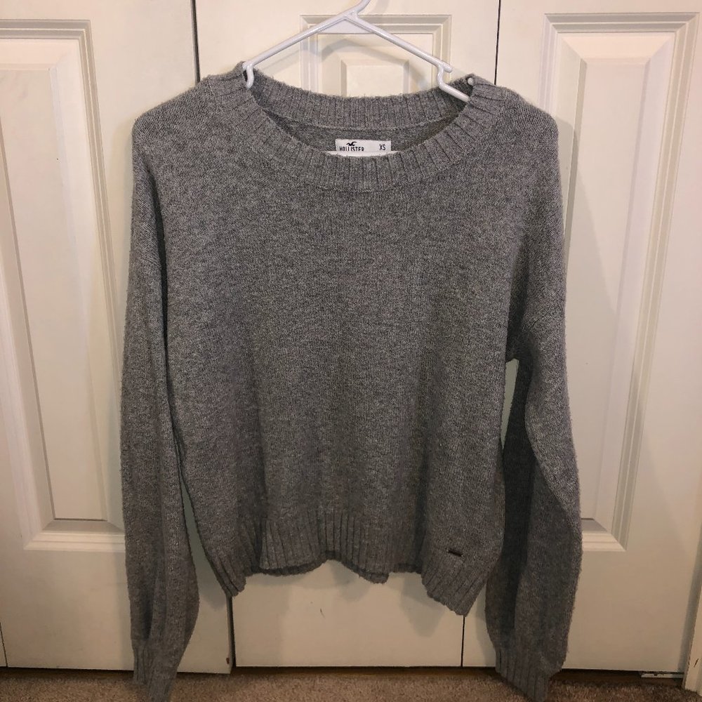 Gray Hollister Sweater XS